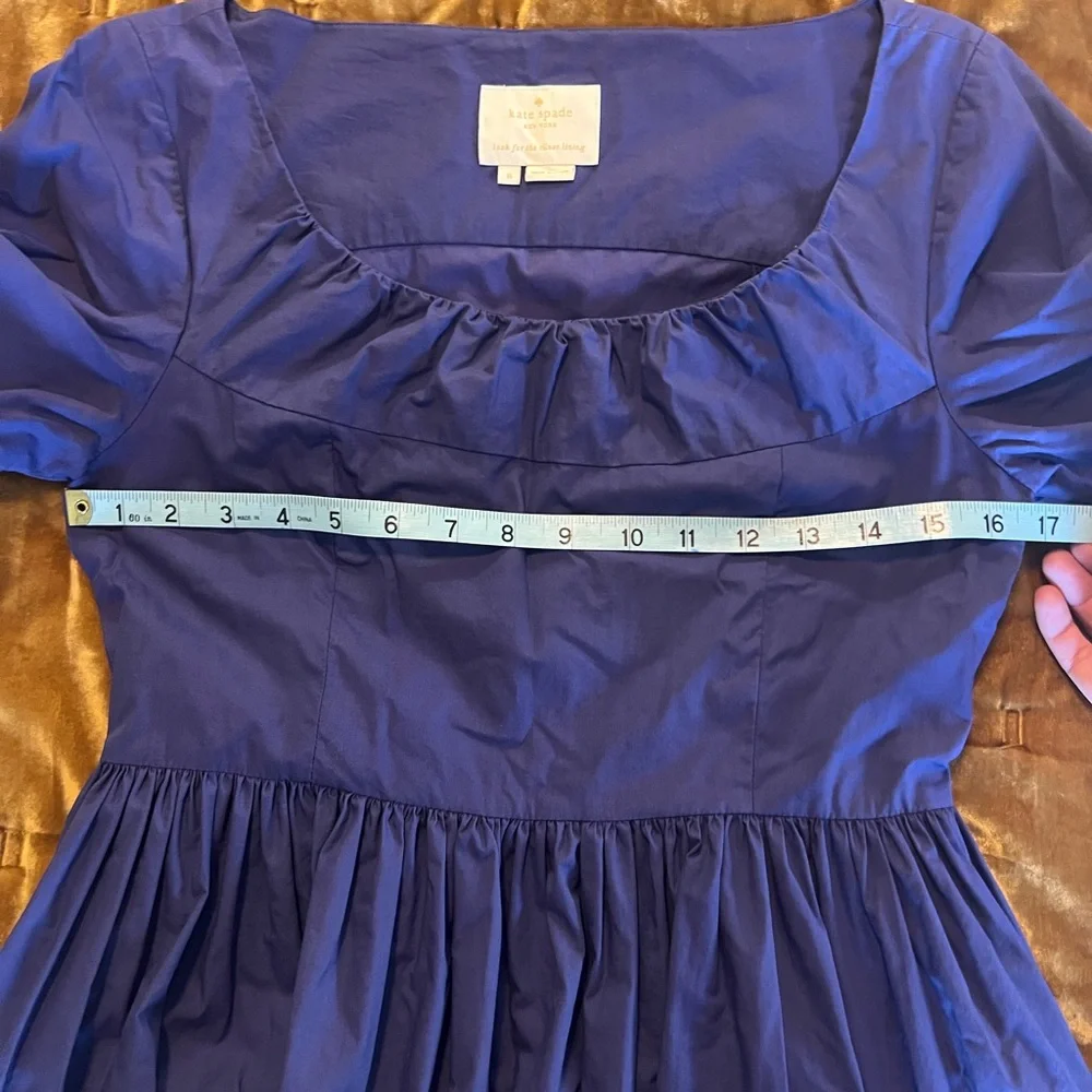 EUC Kate Spade Peacock Dress 6 - Picture 10 of 11